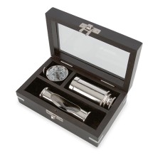 SET MINIATURA 3 PCS LATON SILVER - Imagen 1