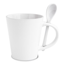 MUG CERAMICA CUCHARA SUBLIMACION - Imagen 1