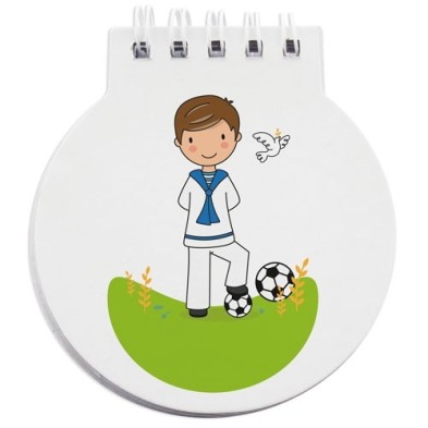 LIBRETA COMUNIÓN NIÑO "BERTO"