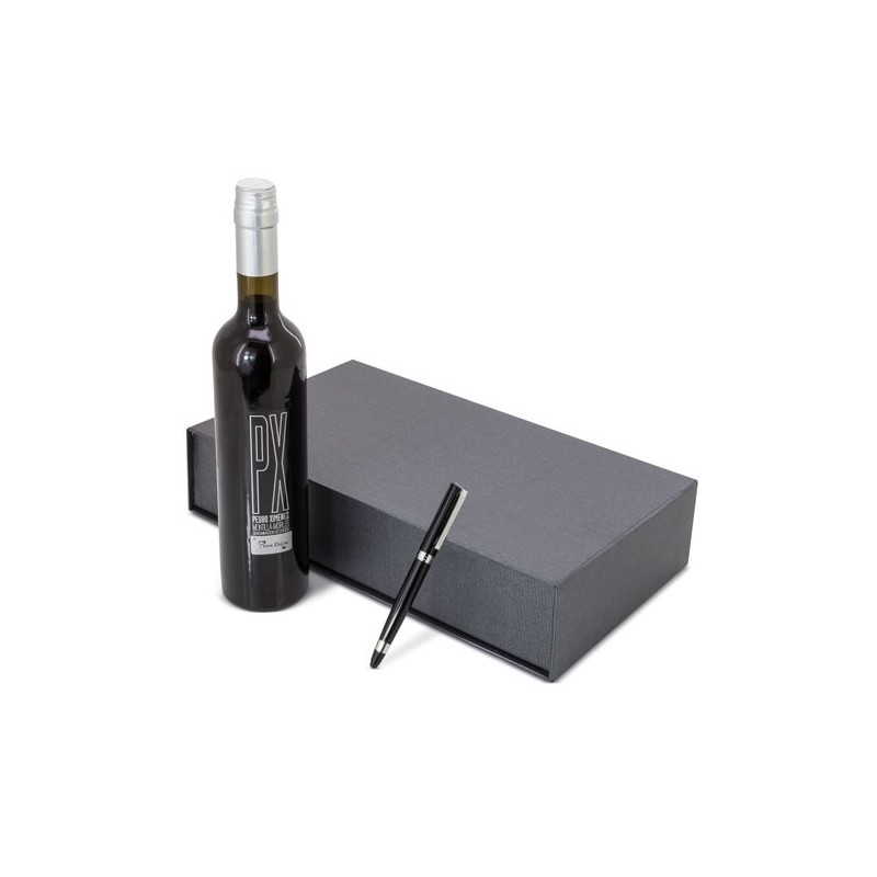 ESTUCHE VINO PX CON BOLIGRAFO "CORINTO"
