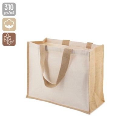 BOLSA NO LAMINADA DE ALGODON ECO "BOMBAI"