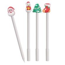 SET DE BOLIGRAFOS NAVIDEÑOS (4 MODELOS)