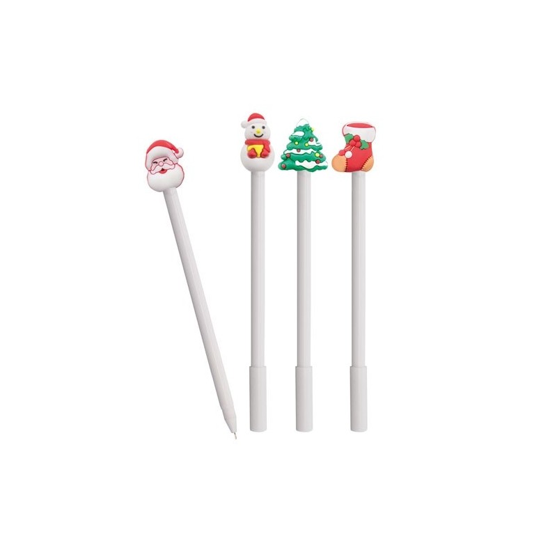 SET DE BOLIGRAFOS NAVIDEÑOS (4 MODELOS)