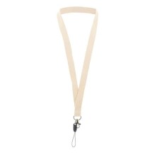 LANYARD ALGODON 100% CRUDO "CAMIL"
