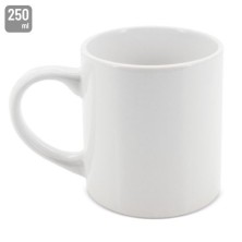 MUG SUBLIMACION 250 ML BLANCA "LUNGO"