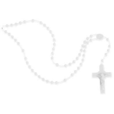 ROSARIO SILICONA BLANCO "CRUCIX"
