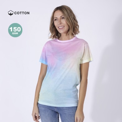 Camiseta adulto vega 100% algodón ring spun, single jersey 150 g/ m2