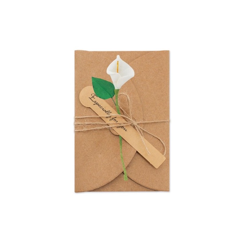 TARJETAS VINTAGE FLORES SECAS (PACK DE 10)