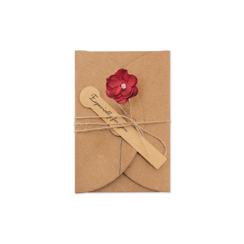 TARJETAS VINTAGE FLORES SECAS (PACK DE 10)