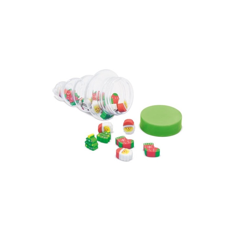 SET DE GOMAS NAVIDEÑO "FIR TREE"