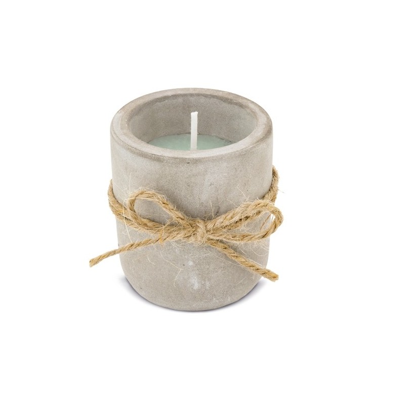 VELA AROMÁTICA ECOCEMENTO "STELLA"