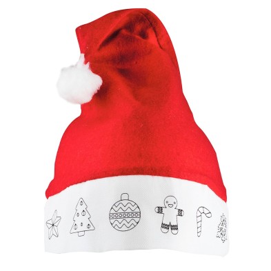 GORRO PARA PINTAR SANTA