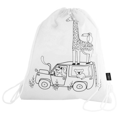 MOCHILA RPET CON PINTURAS SAFUN