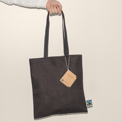 BOLSA FAIRTRADE SCAR NEGRA