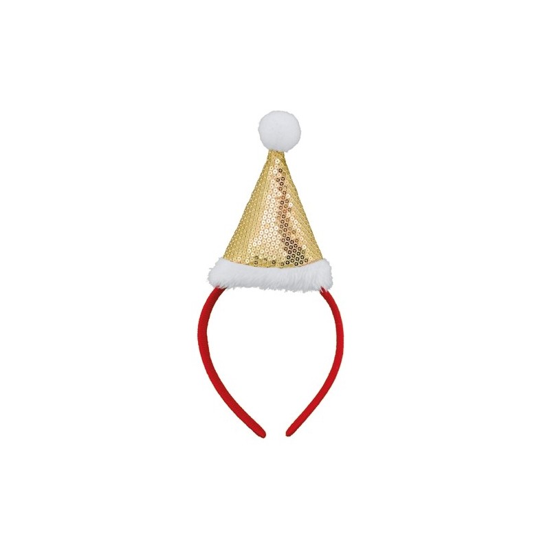 DIADEMA CON GORRO NAVIDEÑO "JOLLY"