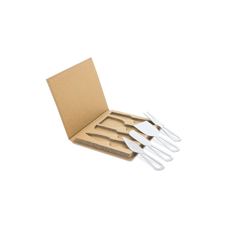 SET 4 CUCHILLOS PARA QUESO "GOURMET"