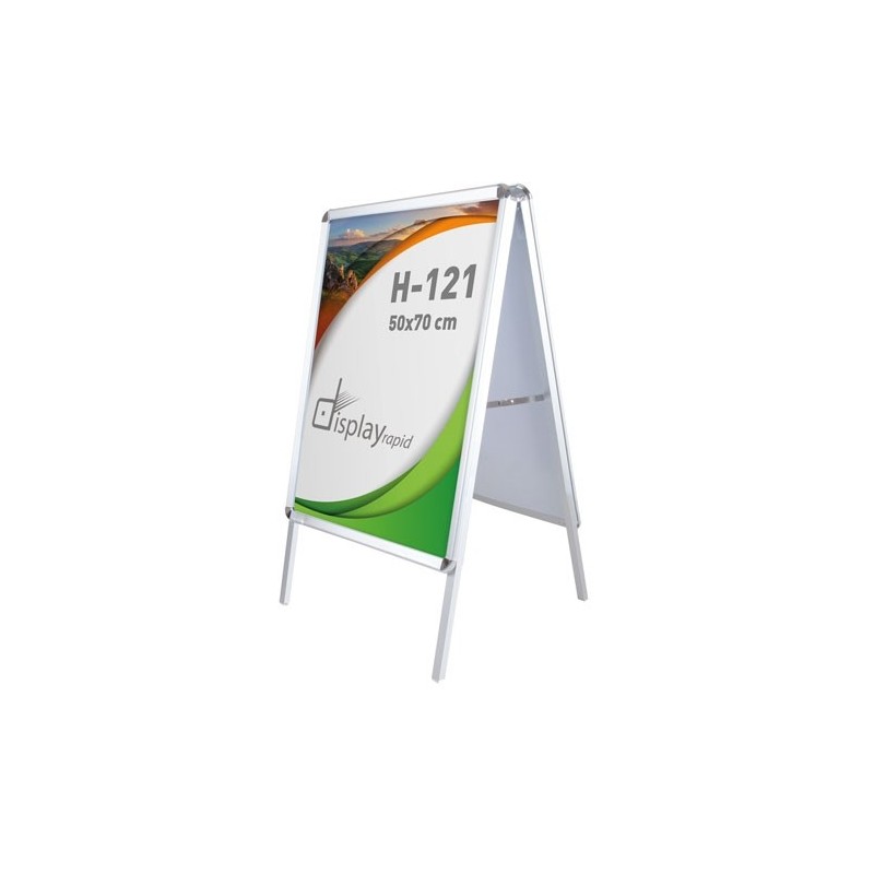 CABALLETE ALUMINIO 50x70 2 CARAS "XIRA"