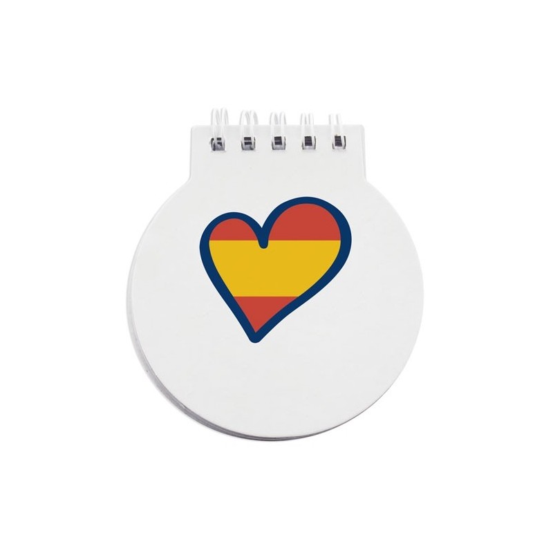 LIBRETA "CORAZÓN ESPAÑA"