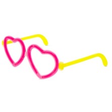 GAFAS DE NEON "LUV"