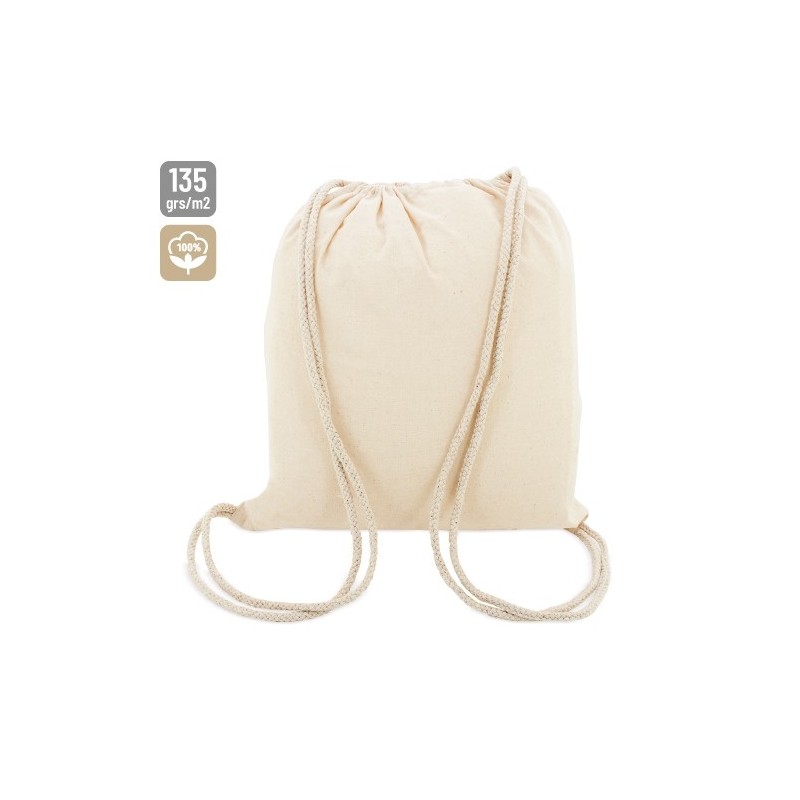 BOLSA MOCHILA ALGODON "ASSAM"
