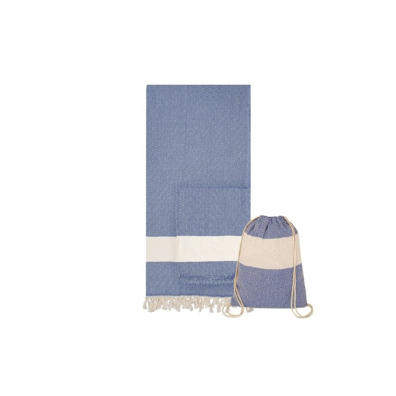 TOALLA PAREO MOCHILA "SOFT-ECO"