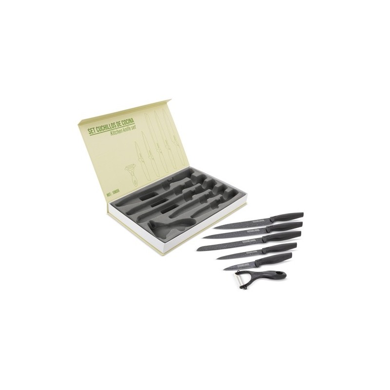 JUEGO DE CUCHILLOS 6 PCS "TITÁN"