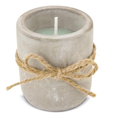 VELA AROMÁTICA ECOCEMENTO "STELLA"