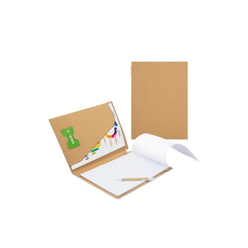CARPETA CON BLOC Y BOLIGRAFO ECO "SEMINAR"