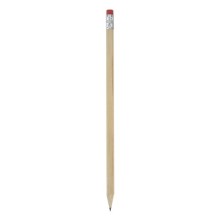LÁPIZ MADERA CON GOMA COLOR ROJO "MARNY"