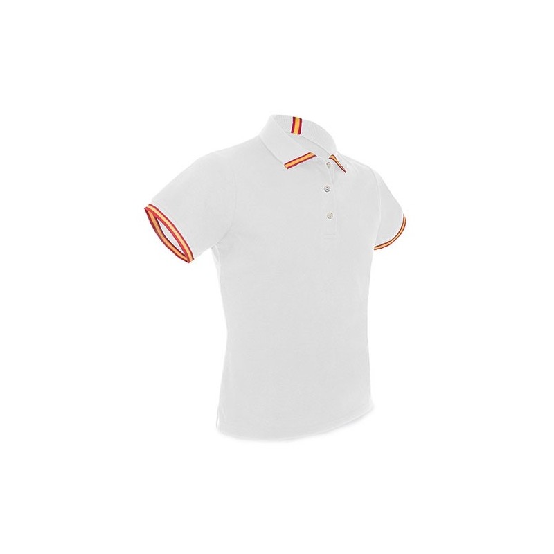 POLO BANDERA HOMBRE PATRIOS BL