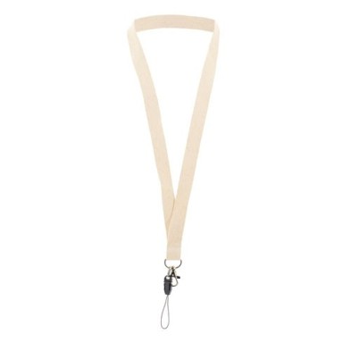 LANYARD ALGODON 100% CRUDO