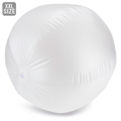BALON DE PLAYA BLANCO TRANSLUCIDO "FLOTS"