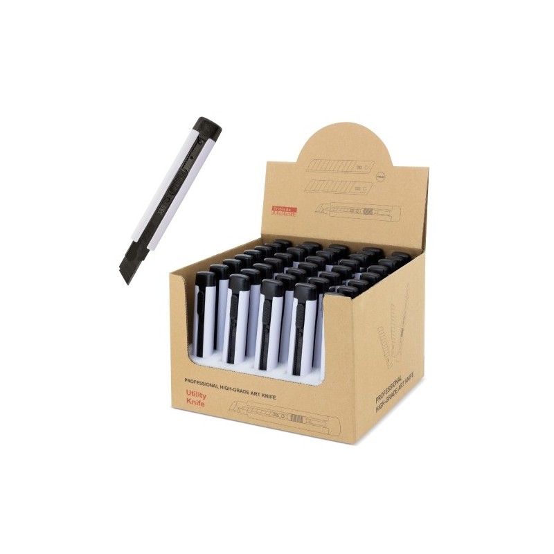 CUTTER CON STOP AUTOMATICO "MAX" PACK 40 PCS