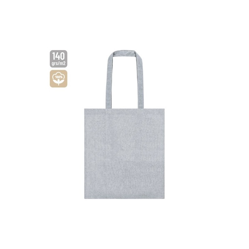 BOLSA DE ASA GRIS ALGODON "KELSO"
