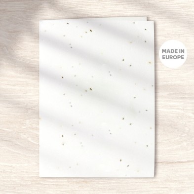TARJETA DOBLE GERMINA 200GR 1 CARA 100% FSC
