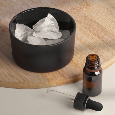 SET DE PIEDRA Y ACEITE HIMALAYA