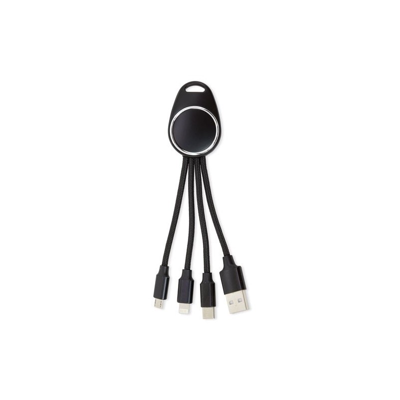 CARGADOR DE LUZ LED 3 EN 1 "TECHNO"