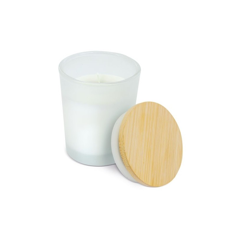 VELA AROMATICA TAPA BAMBÚ "KALMY"