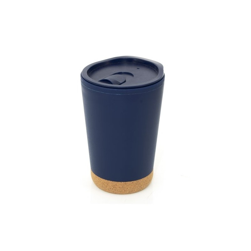 VASO TÉRMICO DOBLE PARED PP/CORCHO "VENEZA"
