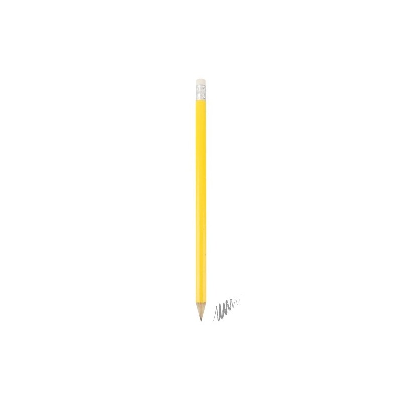 LÁPIZ MADERA CON GOMA