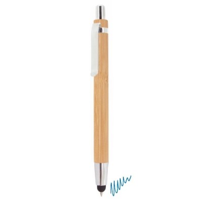 BOLIGRAFO BAMBU CON TOUCH "TICO"