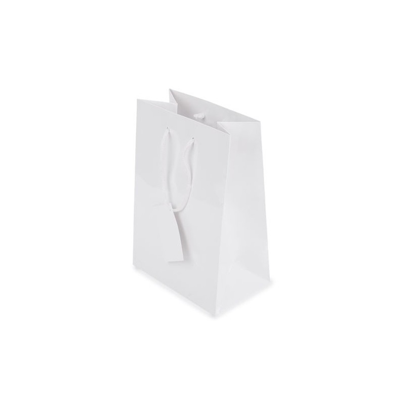 BOLSA REGALO PAPEL "CALLI" BLANCO NUCLEAR
