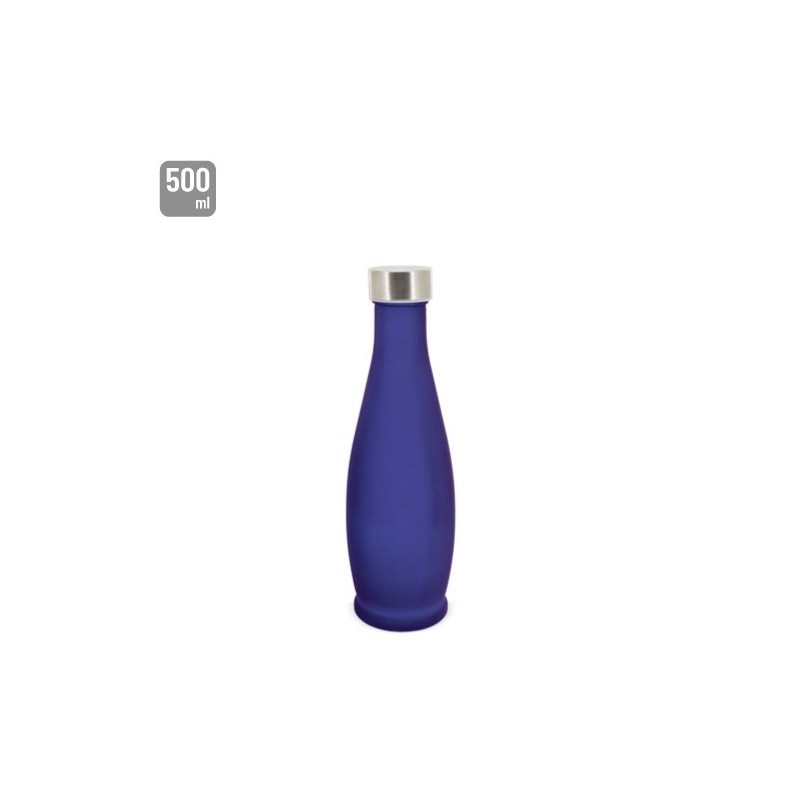 BOTELLA ESMERILADA 500ML "AQUA SANA"
