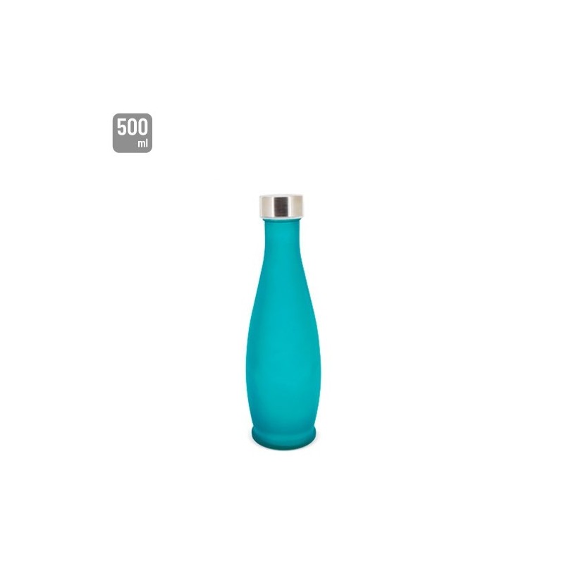 BOTELLA ESMERILADA 500ML "AQUA SANA"