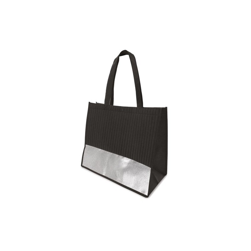 BOLSA "LAFAYETTE" NEGRO-PLATA