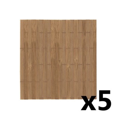 SET 5 POSAVASOS DE BAMBÚ "CEYLAN"