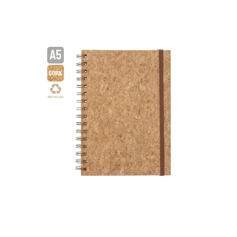 CUADERNO CORCHO NATURAL "RUY"