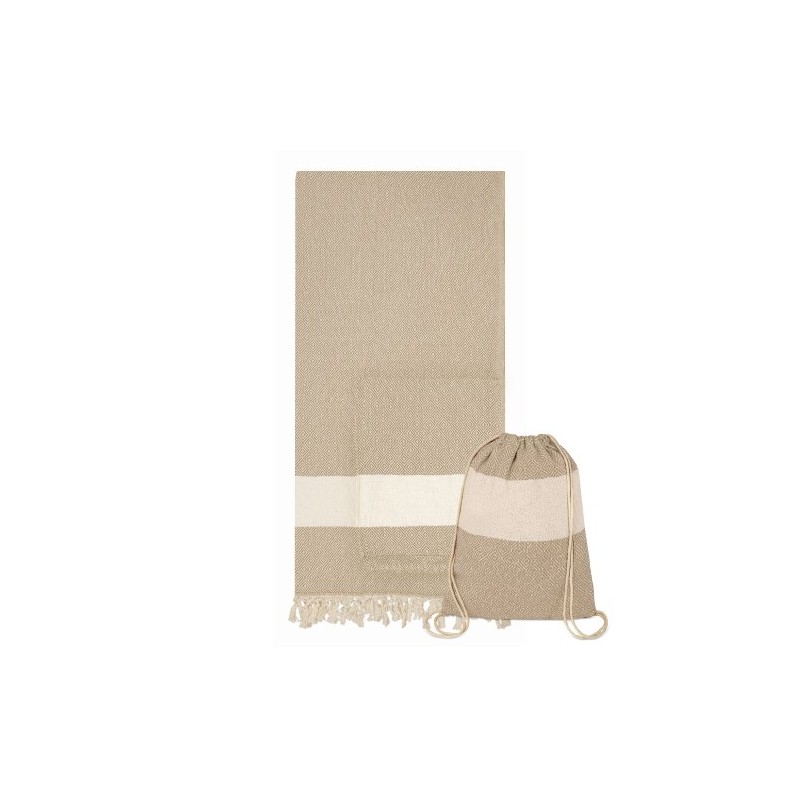 TOALLA PAREO MOCHILA "SOFT-ECO"