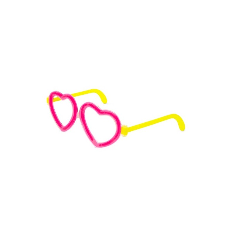 SET GAFAS DE NEON "LUV"