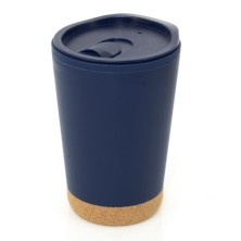VASO TÉRMICO DOBLE PARED PP/CORCHO "VENEZA"